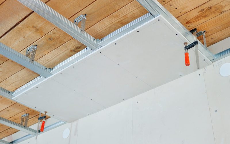 Ceiling Installation by KHM Construction